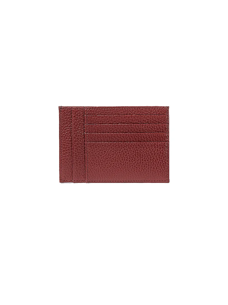 FABRIANO Kartenetui Bordeaux dunkelrot