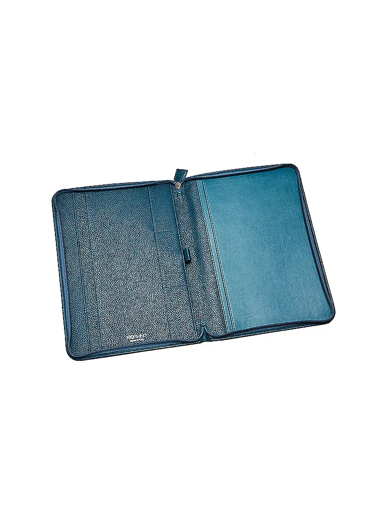 FABRIANO | A4 Leder-Klemmbrett Octanium | blau