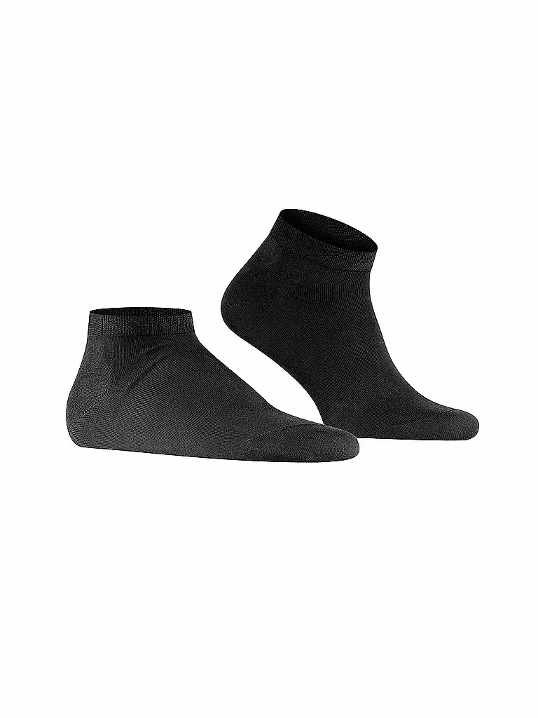 FALKE |  Sneakersocken Cool 24/7 black | schwarz