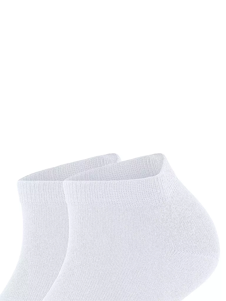 FALKE |  Sneakersocken Happy 2er Pkg Weiss | schwarz