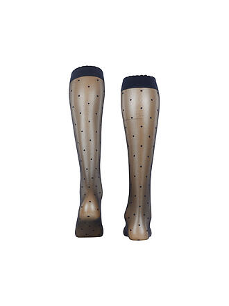 FALKE | Kniestrümpfe DOT 15 DEN marine