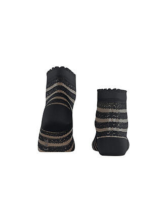 FALKE | Socken BORDER LACE black