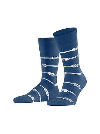 FALKE | Socken SAILING ROPE  mingblue