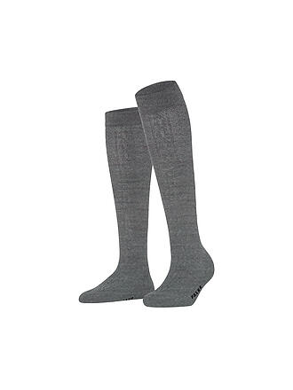 FALKE | Kniestrümpfe DECLIVITY light grey melange