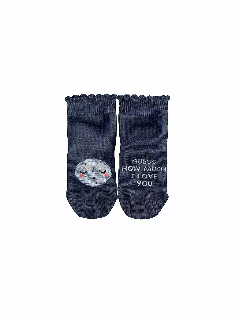 FALKE | Baby Jungen-Socken "Baby Love You" | blau