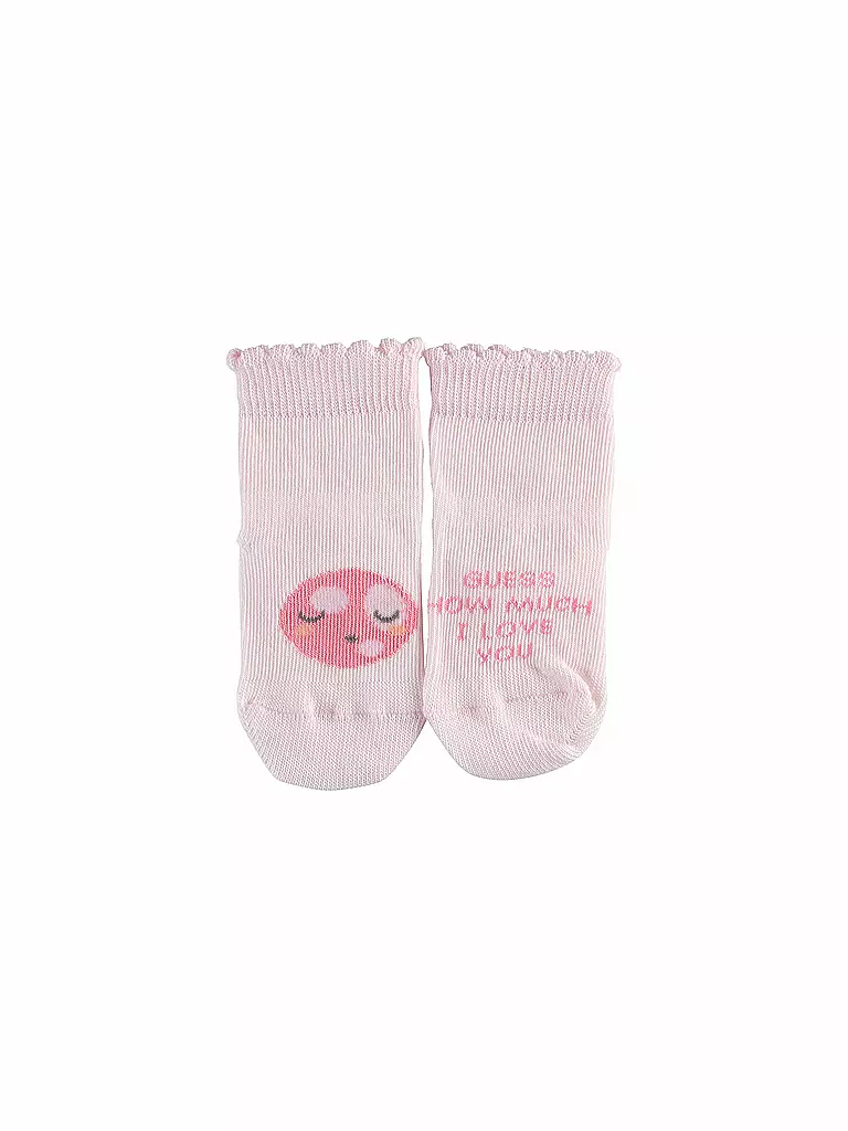 FALKE | Baby Mädchen-Socken "Baby Love You" | rosa