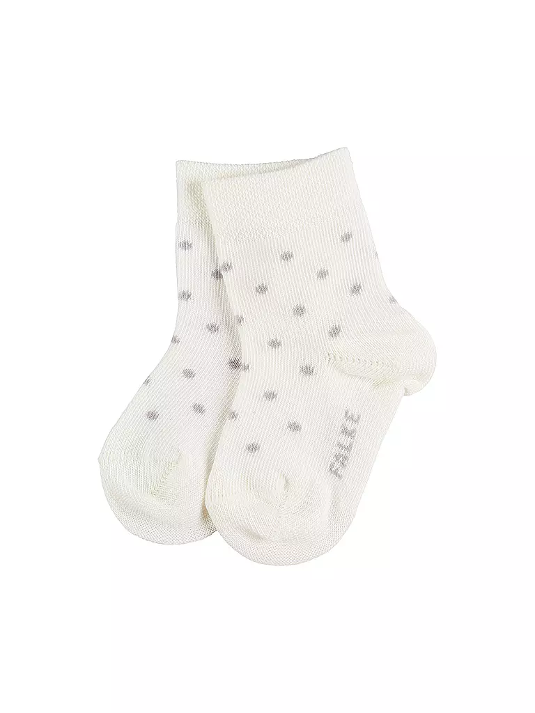 FALKE | Baby Socken "Little Dot" offwhite | weiss