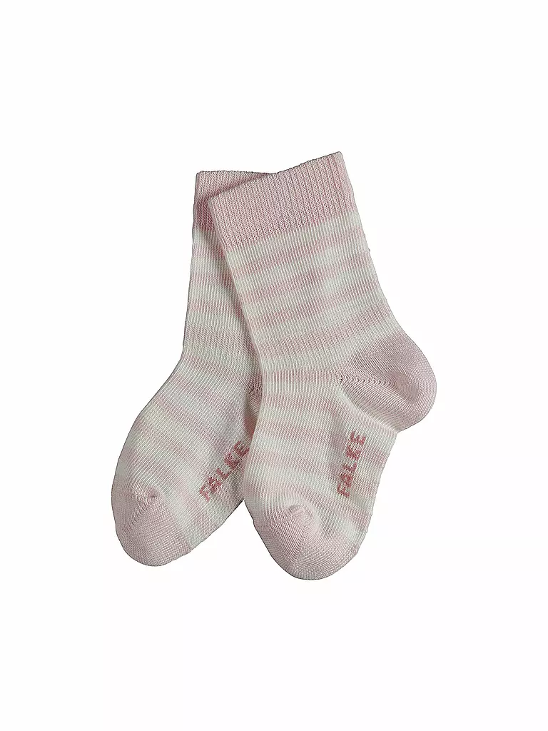FALKE | Baby Socken "Stripe" powderrose | rosa