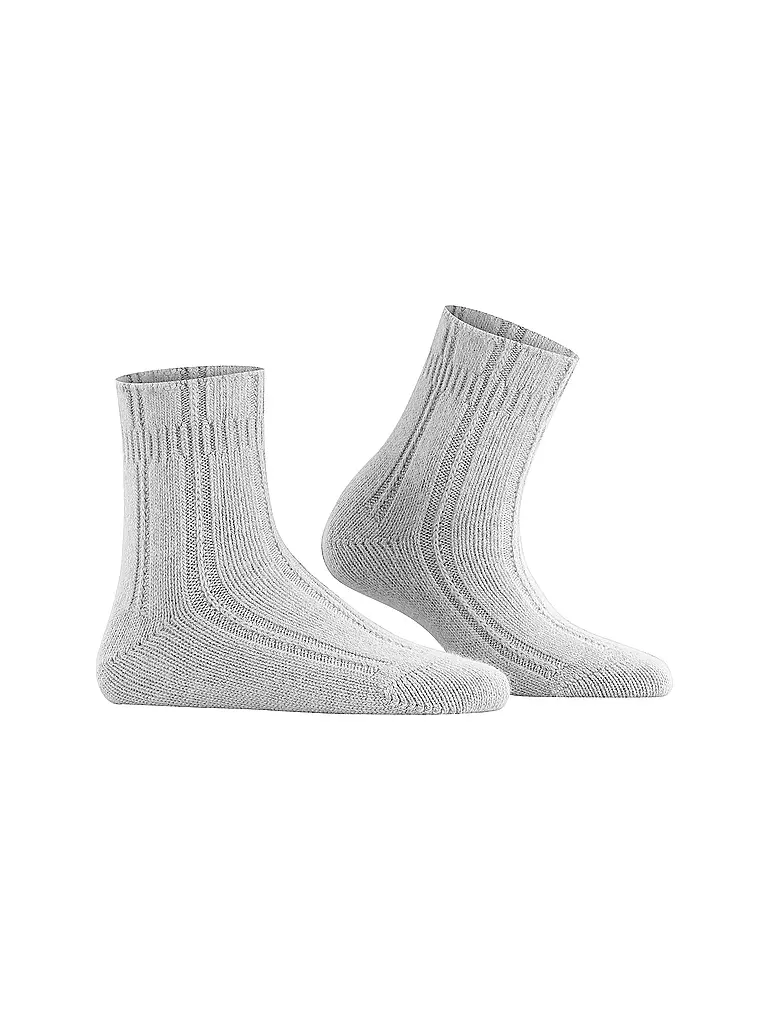 FALKE | Bettsocken "47470" silver  | grau