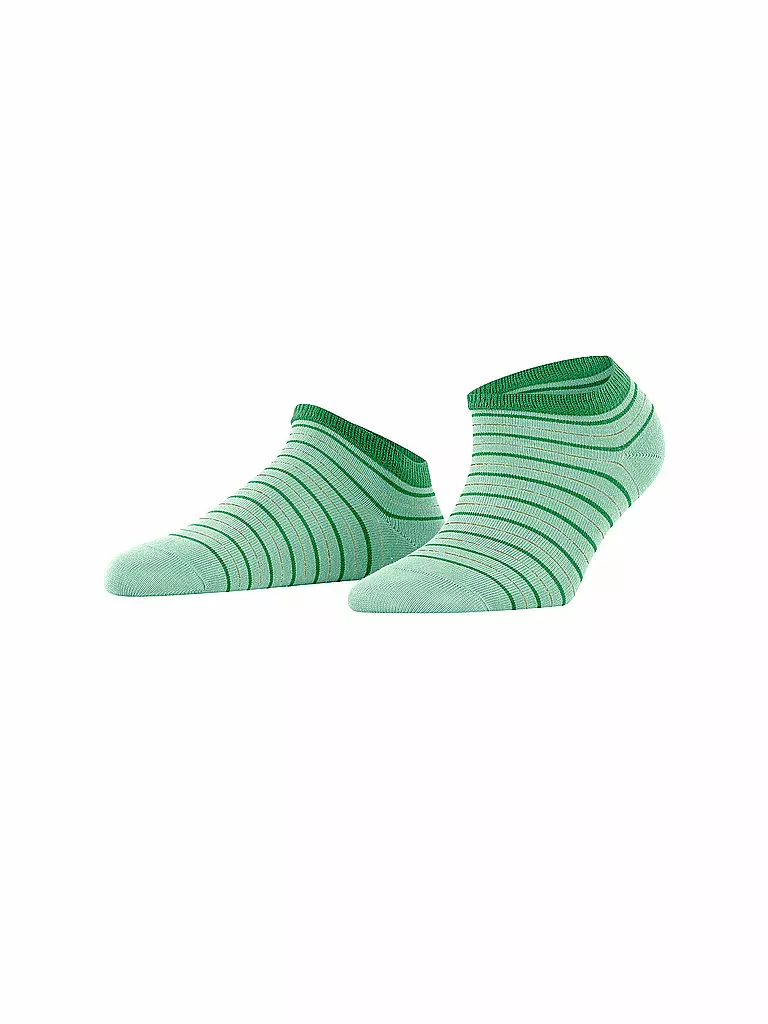 FALKE | Damen Sneaker Socken " Strip Shimmer " | grün