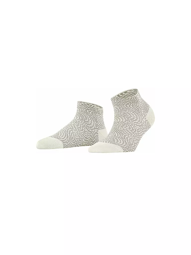 FALKE | Damen Sneakersocken Aesthetic Wave Weiss | weiß
