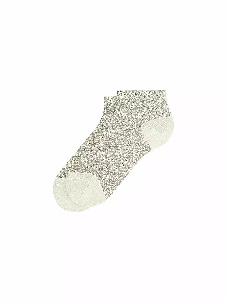 FALKE | Damen Sneakersocken Aesthetic Wave Weiss | weiß