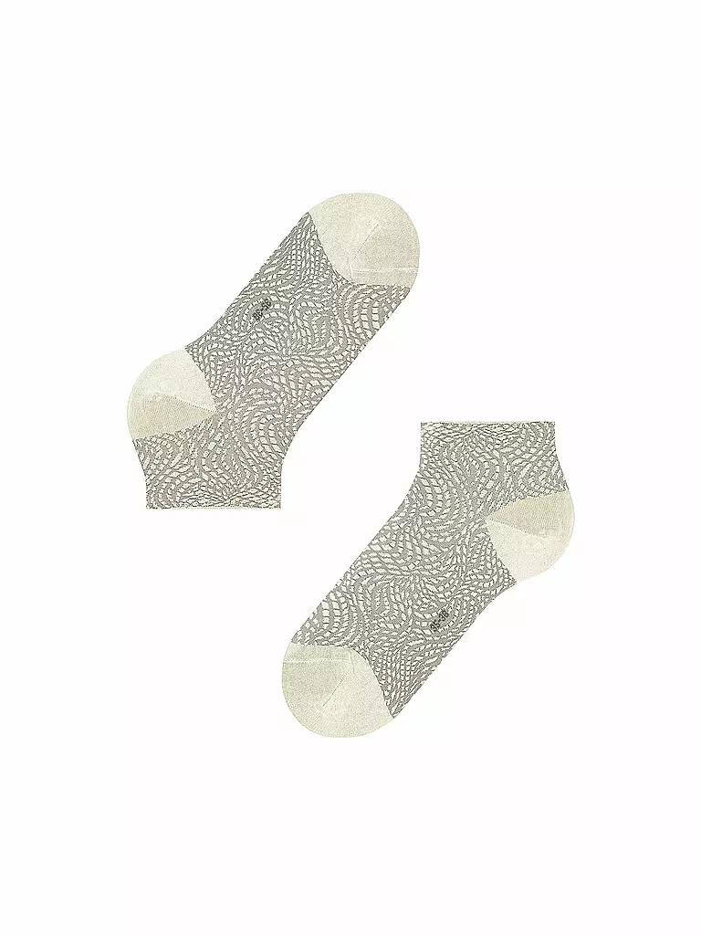 FALKE | Damen Sneakersocken Aesthetic Wave Weiss | weiß