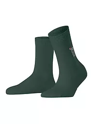 FALKE | Damen Socken COSY WOOL hunter green | grün