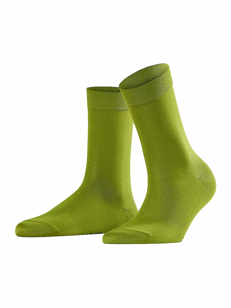 FALKE | Damen Socken Cotton Touch Bamboo | grün