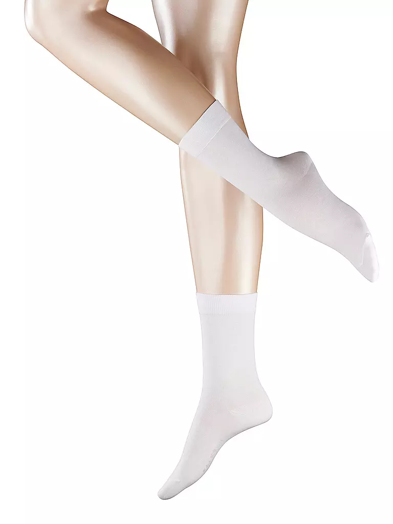 FALKE | Damen Socken Cotton Touch weiss | weiß