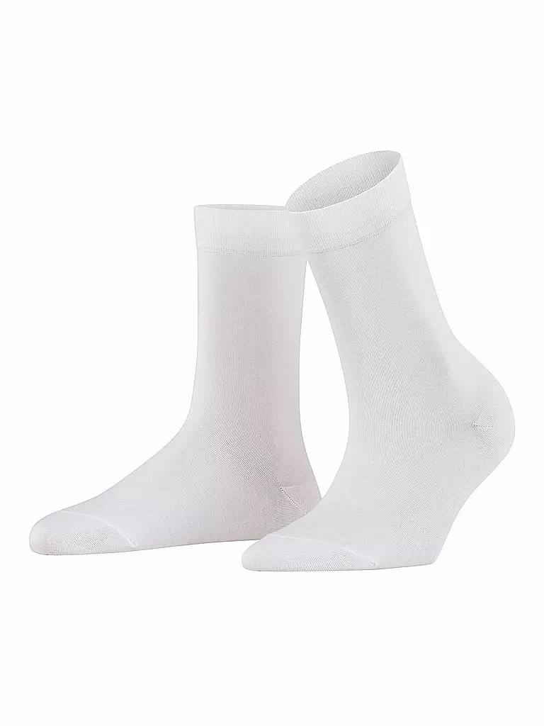 FALKE | Damen Socken Cotton Touch weiss | weiß