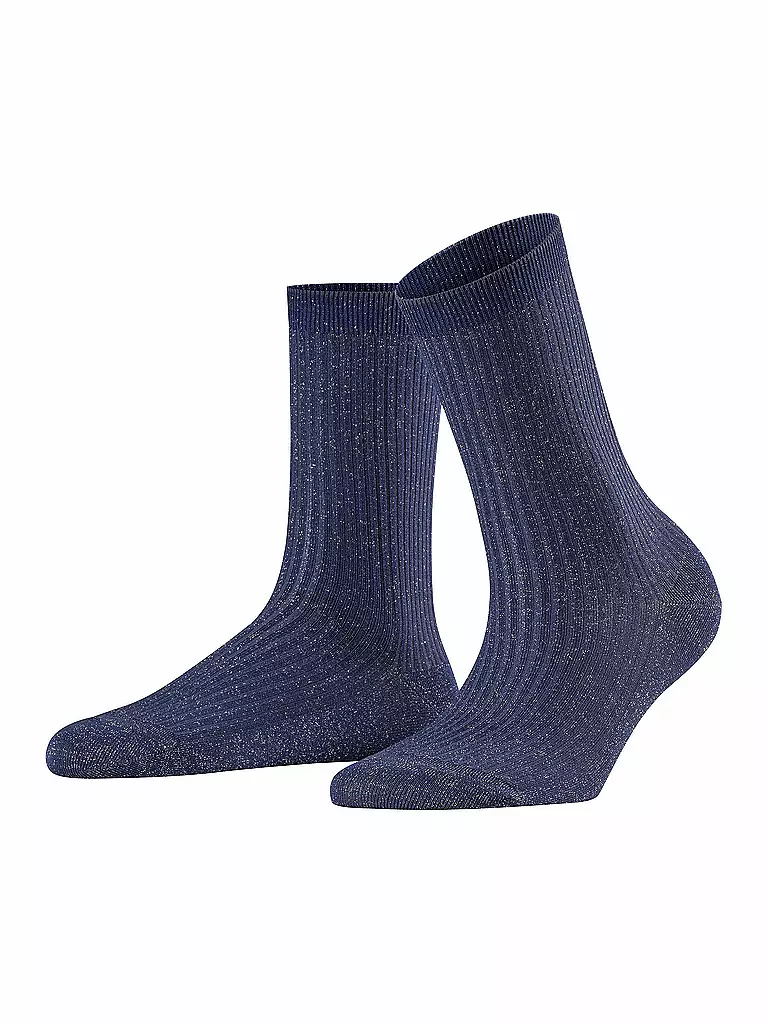 FALKE | Damen-Socken "Shiny Rib" (Royal Blue) | blau