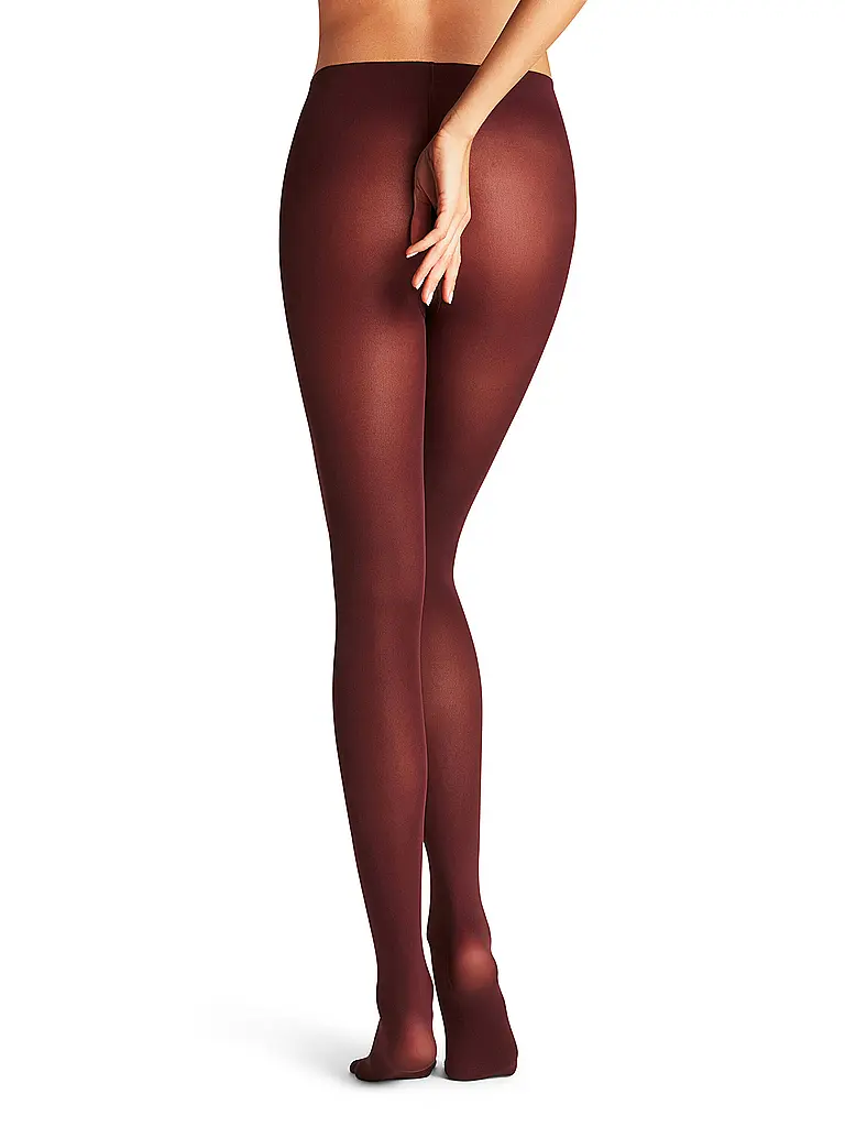 FALKE | Feinstrumpfhose PURE MATT 50 barolo | dunkelrot