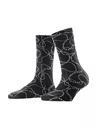 FALKE | Feinstrumpfsocken JEWEL CASE 30DEN black/gold | Schwarz