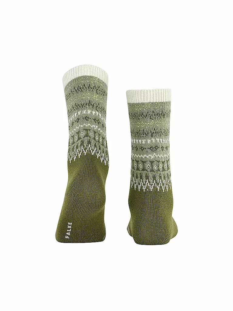 FALKE | Fjord Damen Socken Forest | grün