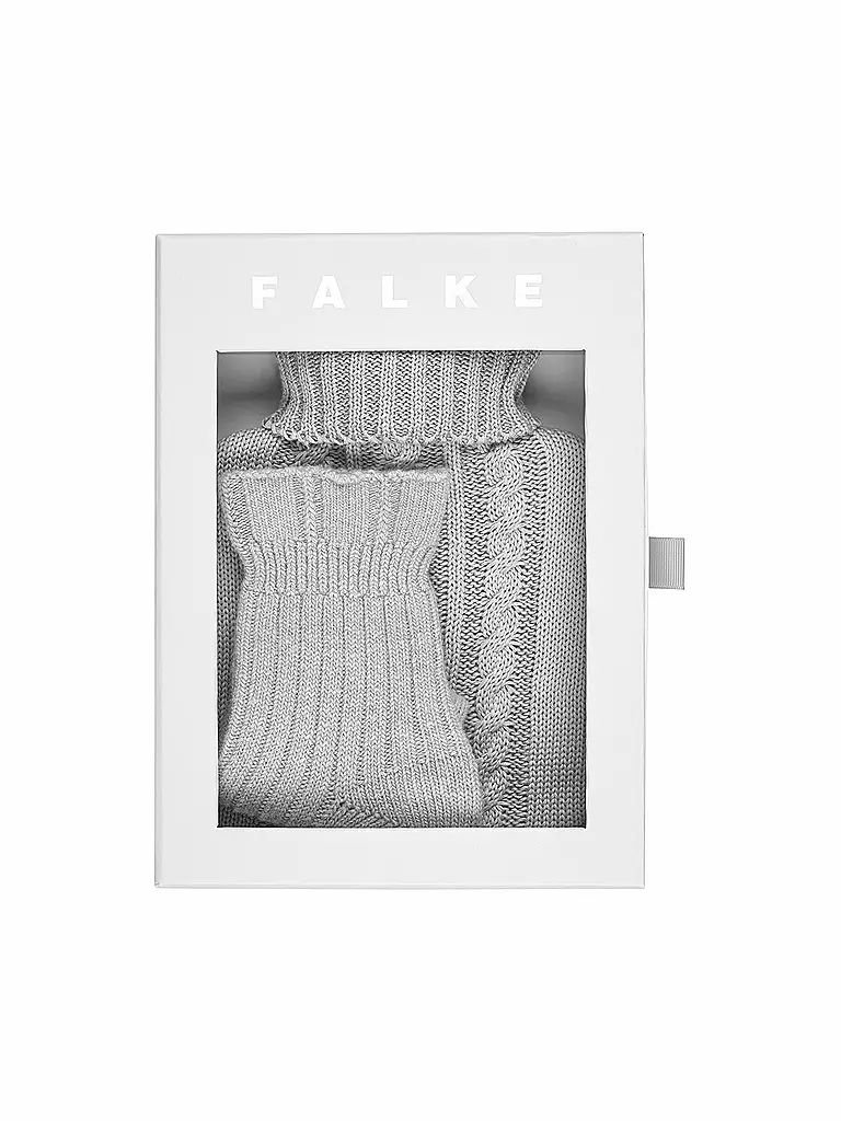 FALKE | Geschenkset Cosy Moment | grau