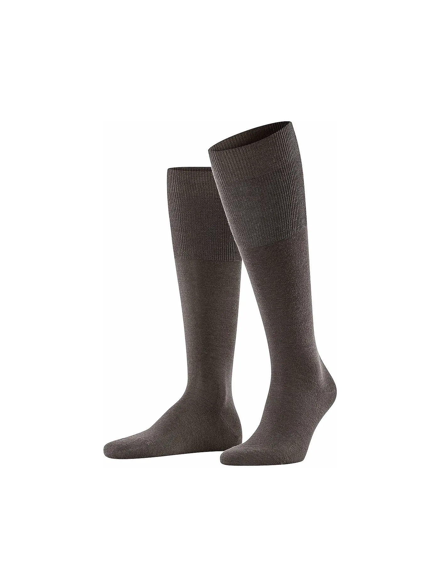 FALKE | Kniestrümpfe AIRPORT grass | braun