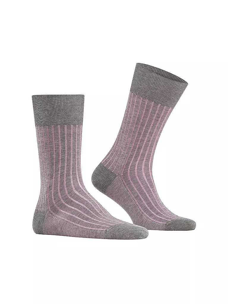 FALKE | Herren Socken "Shadow" 14648 (Ash) | hellgrau