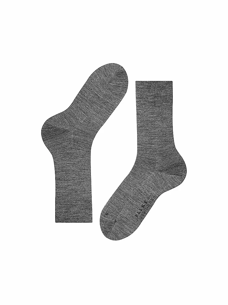 FALKE | Herren Socken Sensitive Berlin dark grey | grau