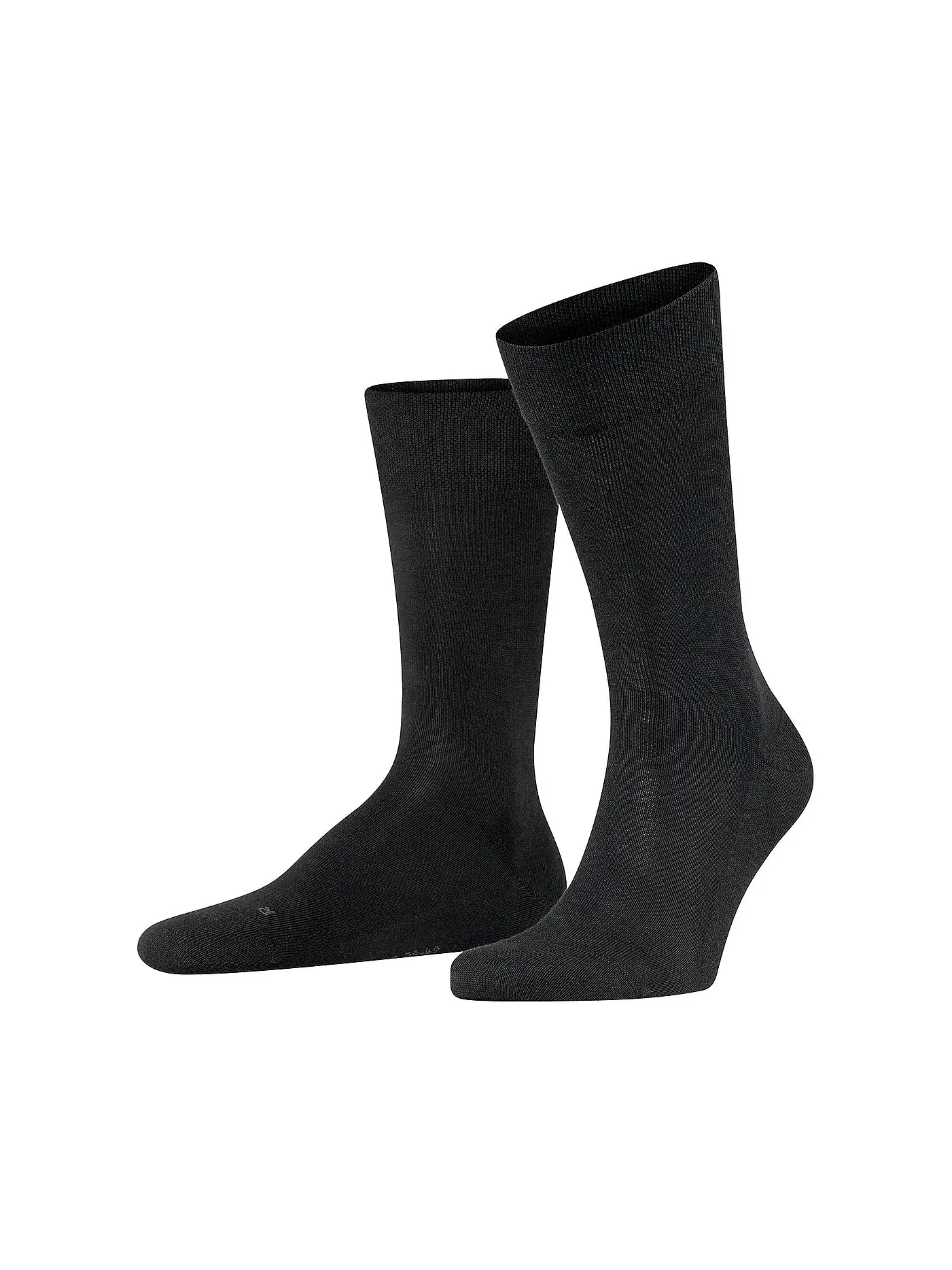 FALKE | Herren Socken Sensitive London nutmeg mel | schwarz