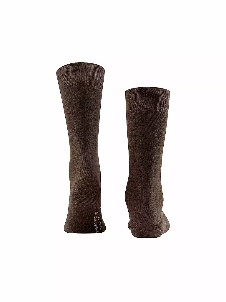 FALKE | Herren Socken Sensitive London brown | dunkelgrün