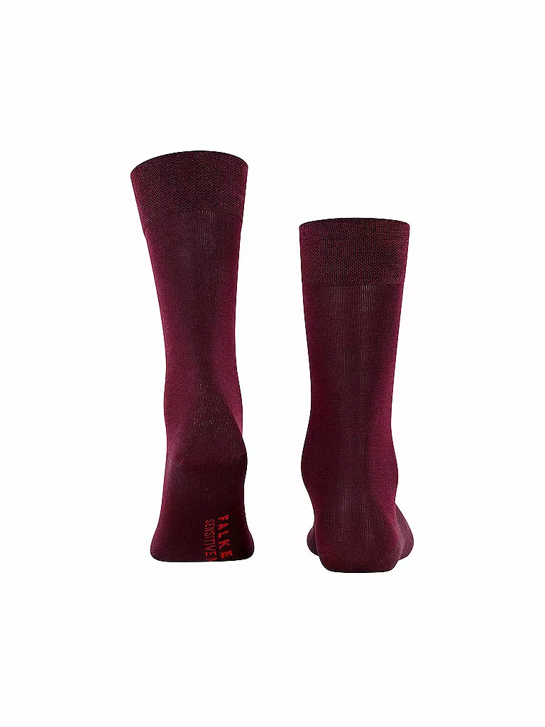 FALKE | Herren Socken Sensitive Malaga barolo | rot