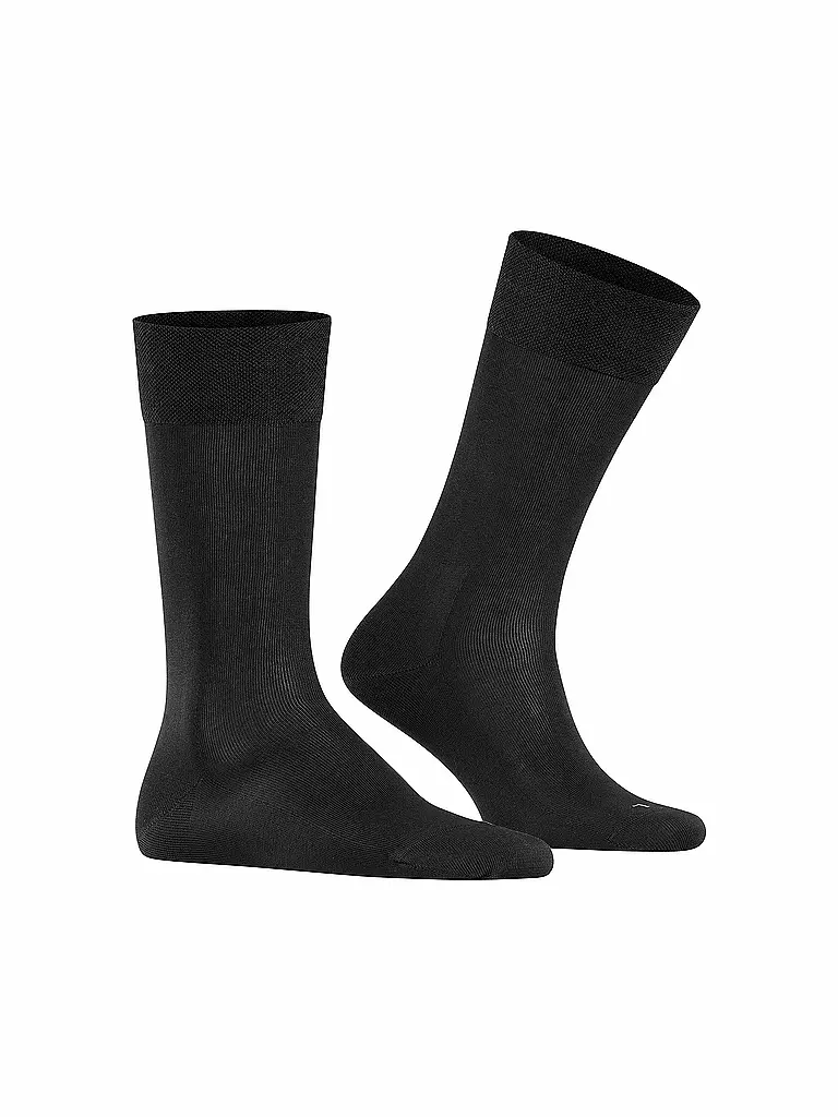 FALKE | Herren Socken Sensitive Malaga black | schwarz