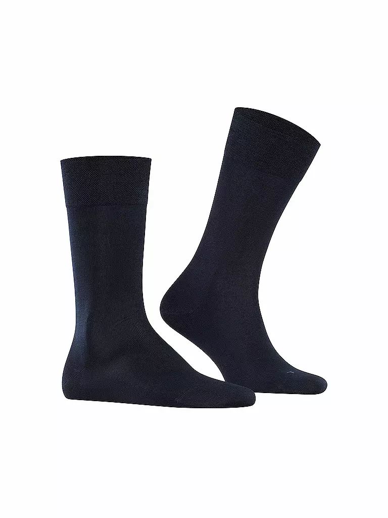 FALKE | Herren Socken Sensitive Malaga dark navy | dunkelblau