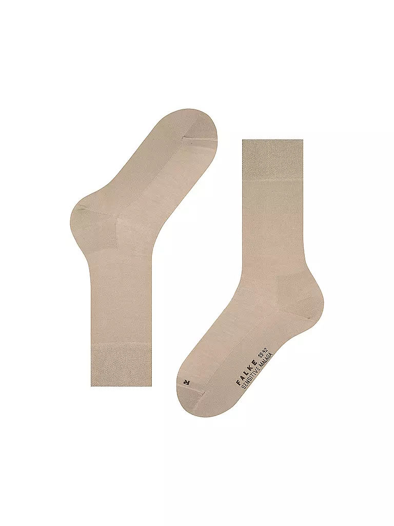 FALKE | Herren Socken SENSITIVE MALAGA silk | beige
