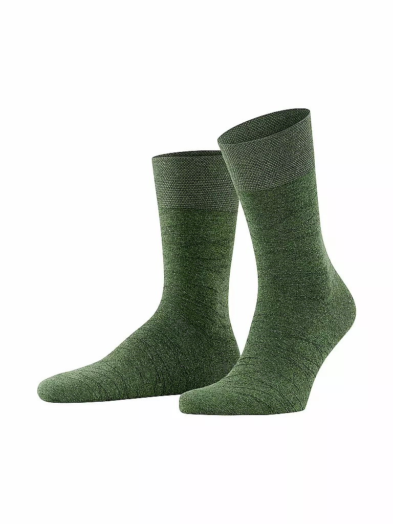 FALKE | Herren Socken Sensitive Plant Soft Galapagos | grün