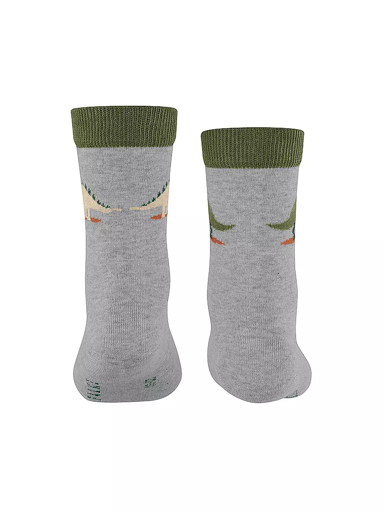 FALKE | Jungen Socken DINOSAURS LT heather | blau