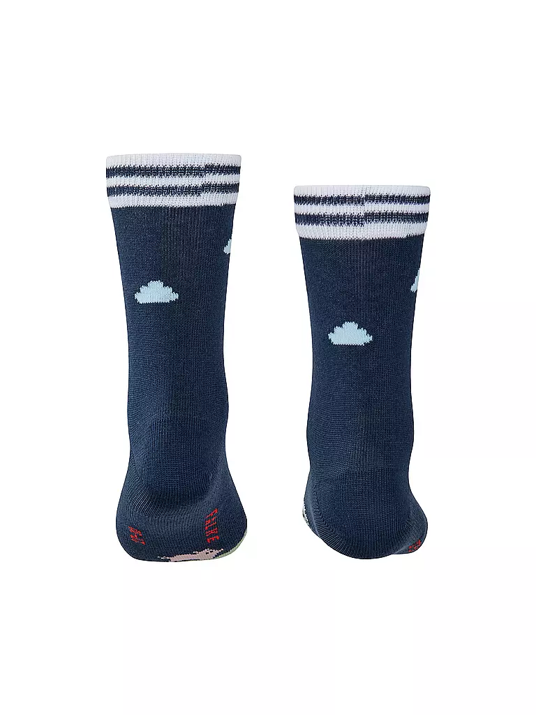 FALKE | Jungen Socken FARM LIFE space blue | beige