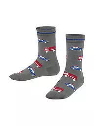 FALKE | Jungen Socken marine | hellgrau