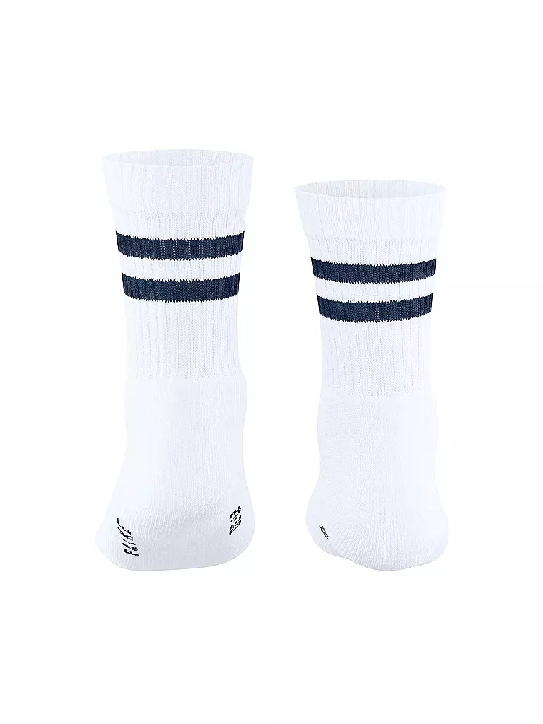 FALKE | Kinder Socken DYNAMIC white / navy | weiss