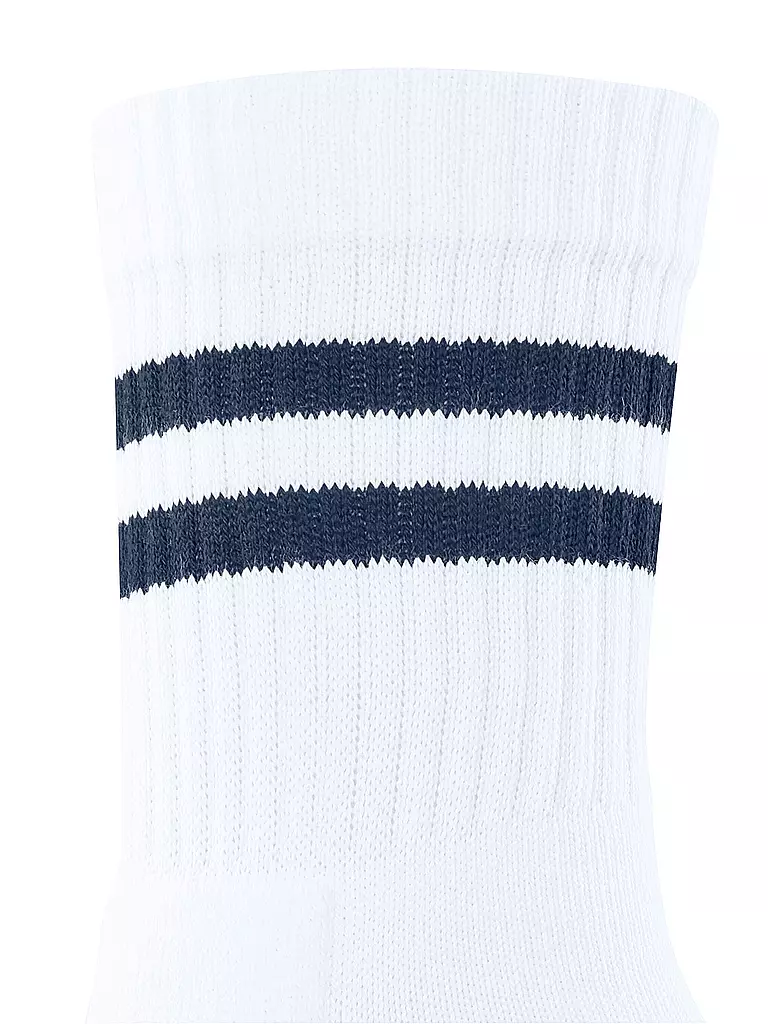 FALKE | Kinder Socken DYNAMIC white / navy | weiss