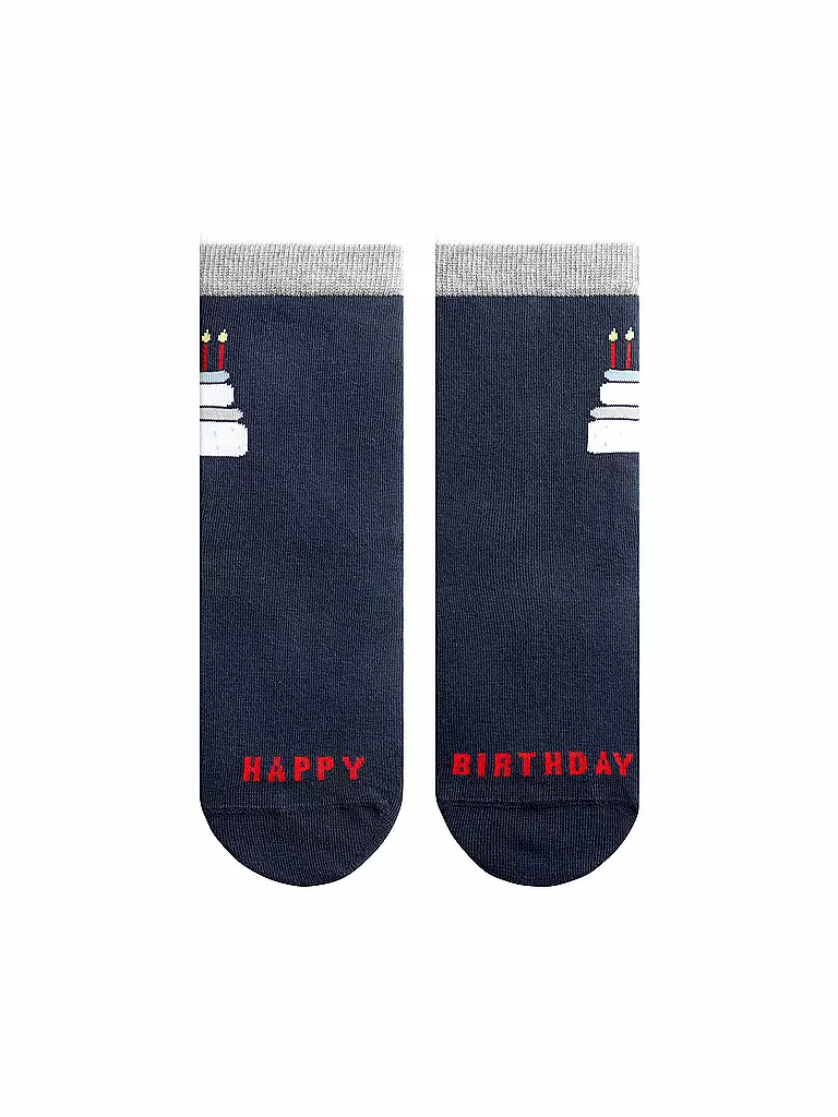 FALKE | Kinder Socken Happy Birthday | blau