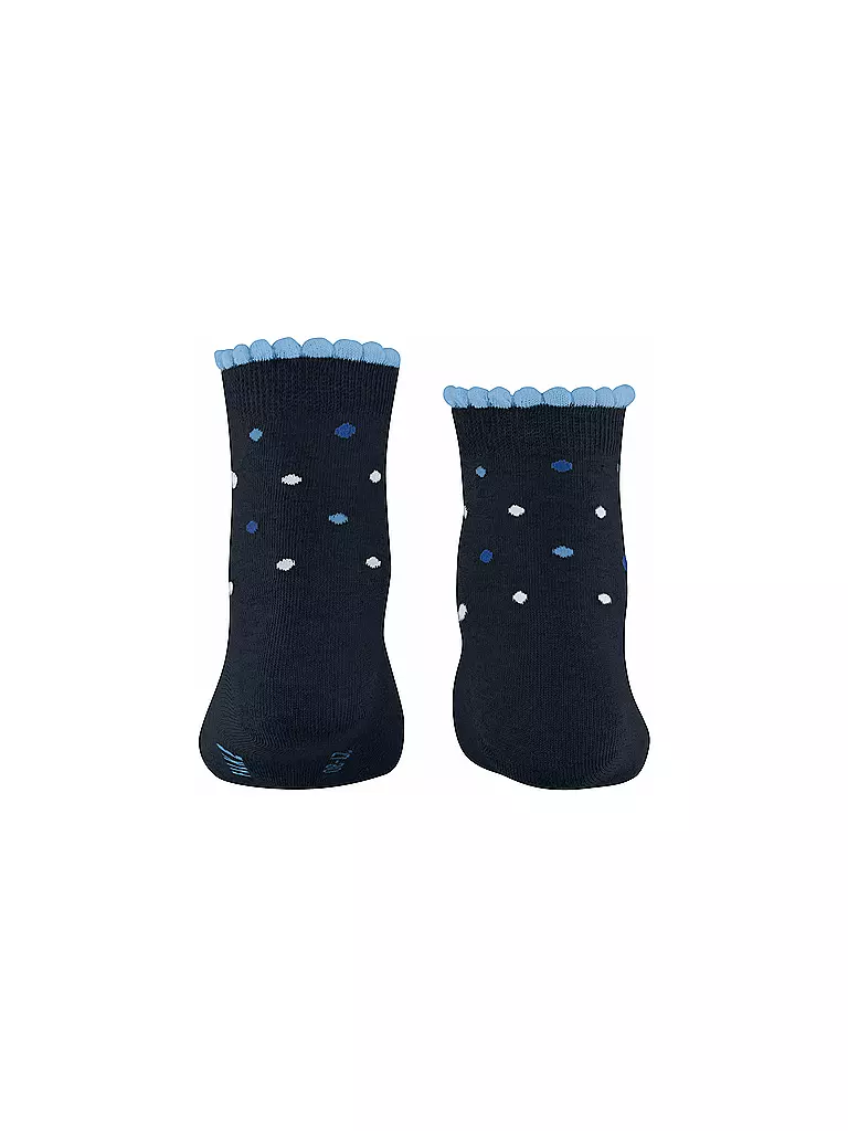 FALKE | Kinder Socken MULTIDOT marine | pink