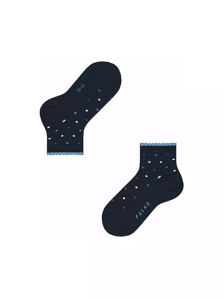 FALKE | Kinder Socken MULTIDOT marine | pink