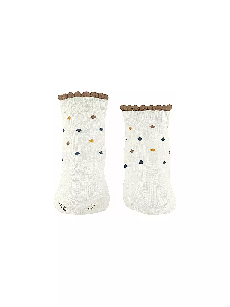 FALKE | Kinder Socken MULTIDOT off-white | pink