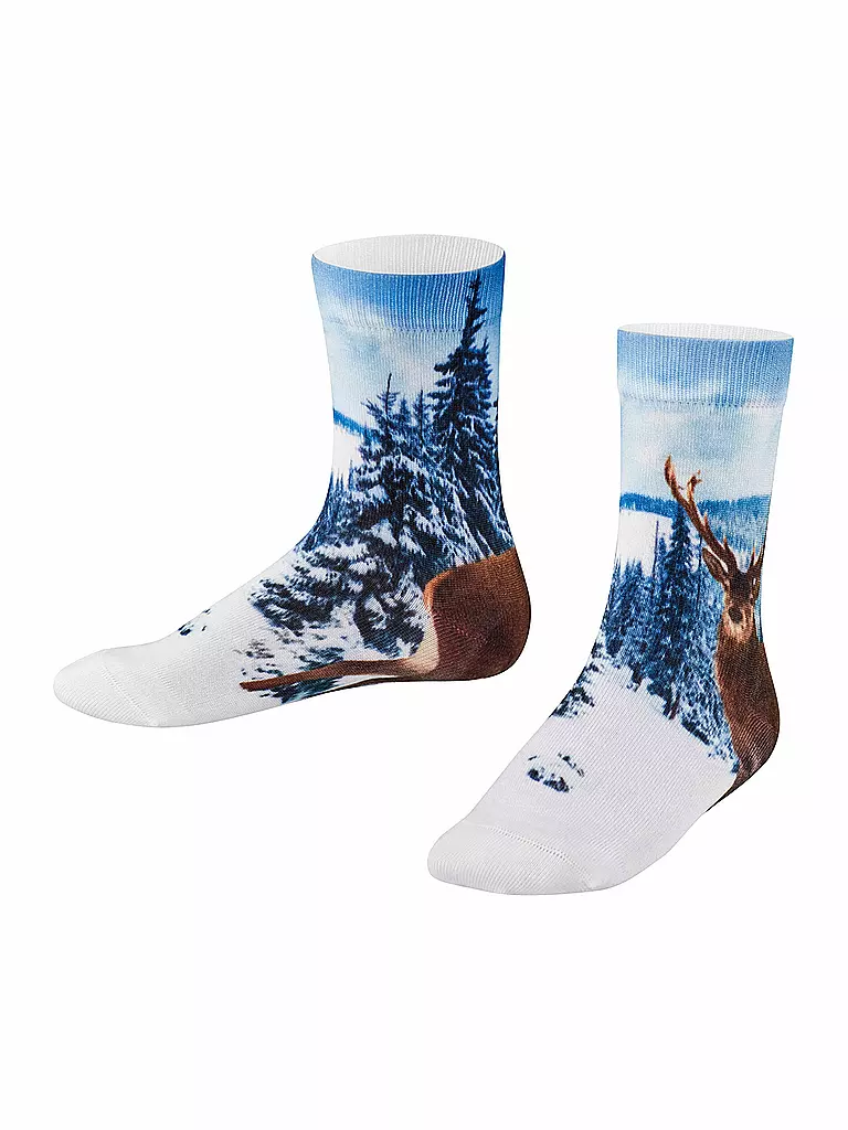 FALKE | Kinder Socken white | bunt