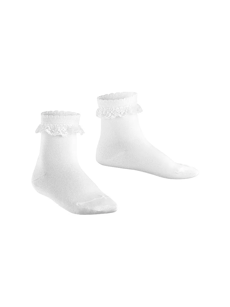 FALKE | Kinder Socken white | weiss