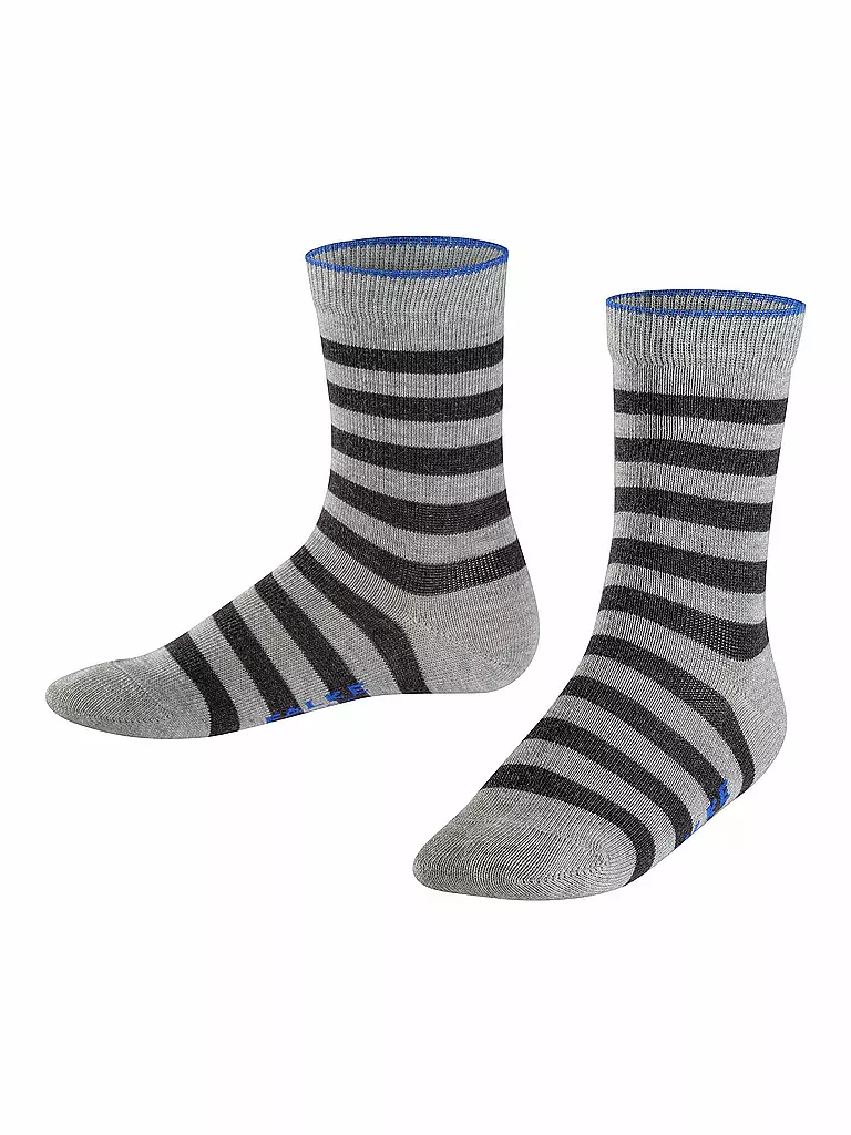 FALKE | Kinder-Socken (Light Grey) | grau