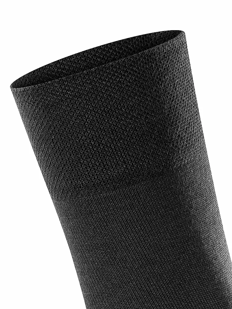 FALKE | Kniestrümpfe COTTON TOUCH black | schwarz