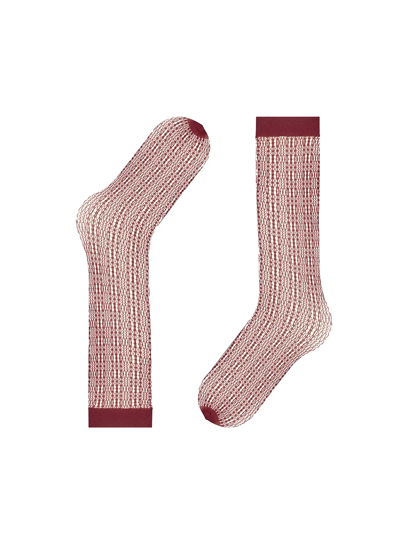 FALKE | Kniestrümpfe CROSSROAD cayenne | dunkelrot
